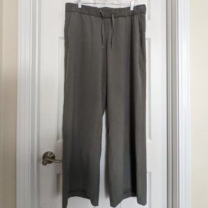 Lululemon Grey/Green Wide Leg Pants